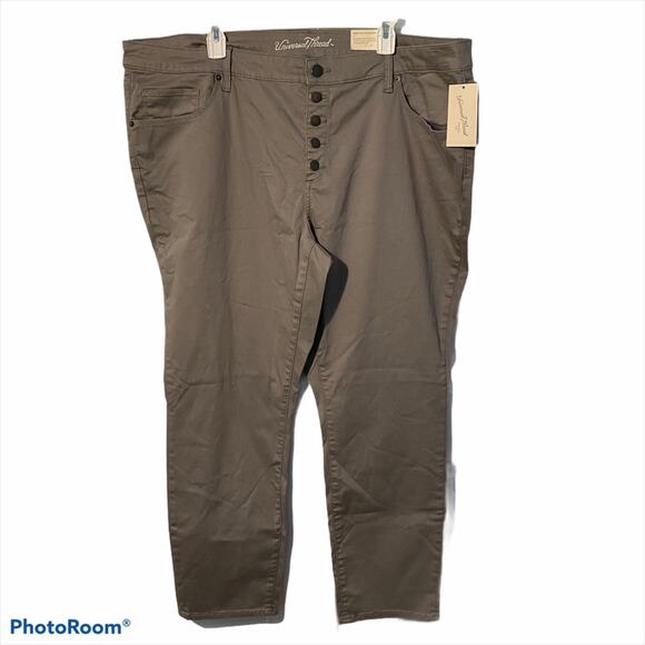 High-Rise Womens Jeans Size 24 Fly Button Skinny NWT Universal Thread - Picture 3 of 8